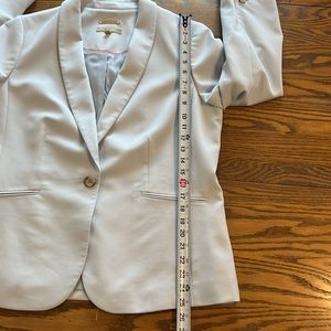 Talbots off white/gray blazer
